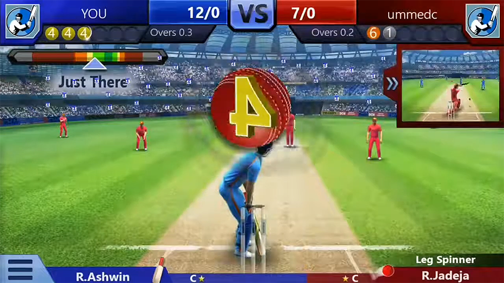 Smash Cricket Gameplay Screenshot