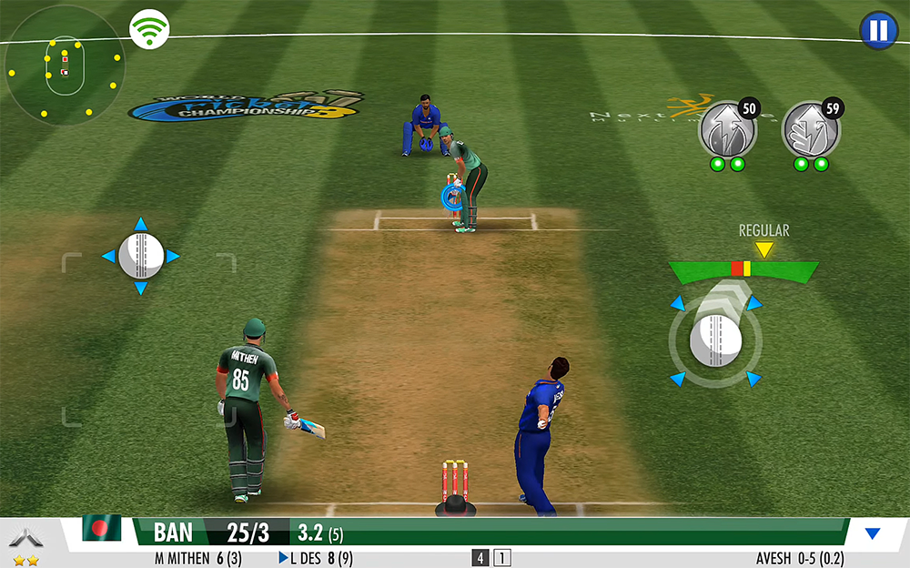 World Cricket Championship 3 Gameplay screenshot