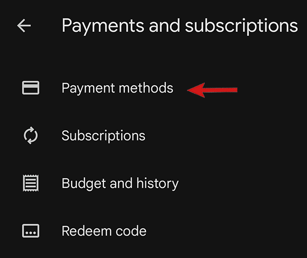 google play payments and subscriptions