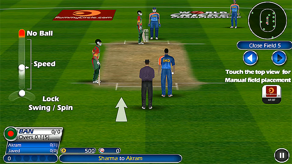 world cricket championship lt gameplay Screenshot